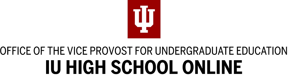 Indiana University High School Online logo