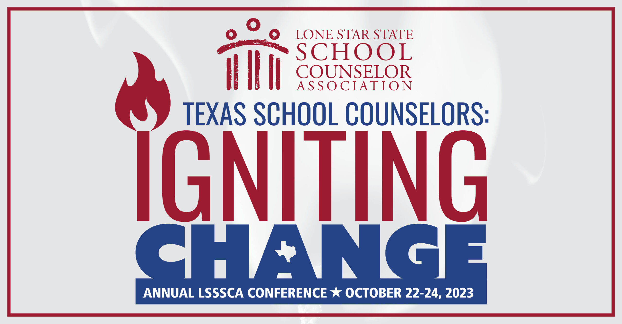 Lone Star State School Counselor Association Conference October 22-24, 2023 header