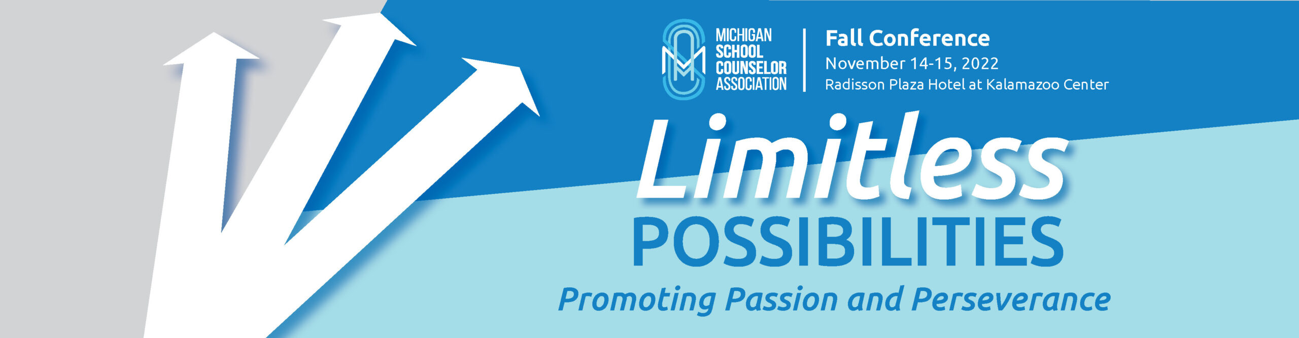 Michigan School Counselor Assocation Conference November 14-15, 2022 header