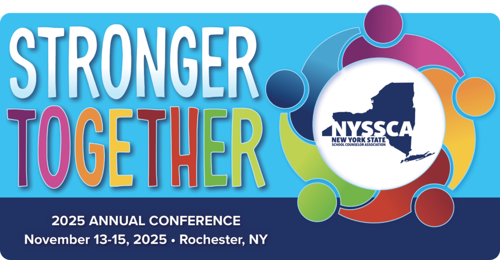 NYSSCA Conference 2025 stronger together logo