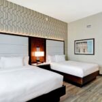 hotel room beds
