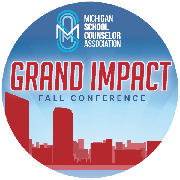 Michigan School Counselor Association Conference Logo 2026