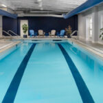 Pool in hotel