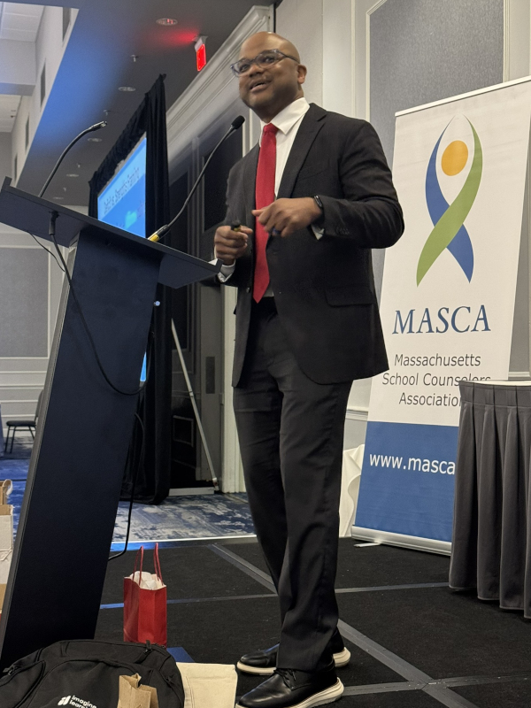 Paul Harris speaking at the 2027 MASCA Conference