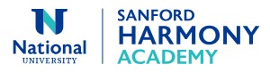 Sanford Harmony Academy at National University logo