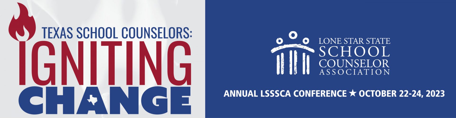 Lone Star State School Counselor Association Conference October 22-24, 2023 header